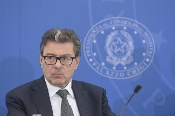 Giorgetti In un mondo di rischi Consap e strumento ineludibile