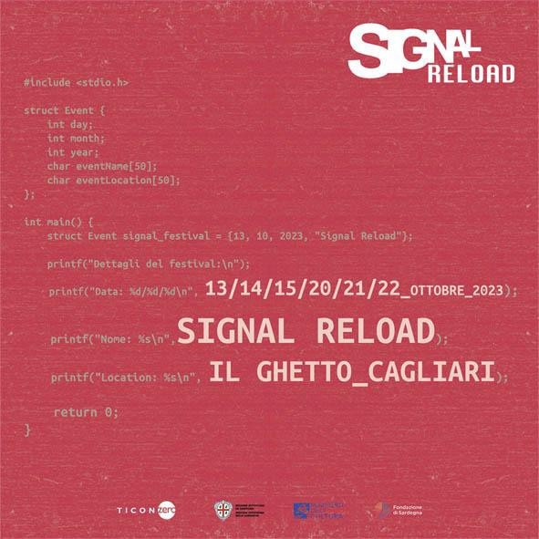 locandina festival signal reload