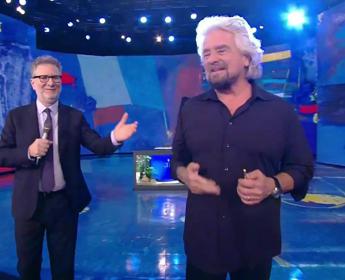 Beppe Grillo torna in tv da Fabio Fazio cosa ha detto a Che tempo che fa