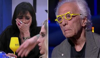 Grande Fratello Fiordaliso e Giampiero Mughini in lacrime la loro storia emoziona in tv