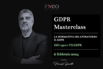 Inveo academy masterclass Gdpr su prospettiva protezione dei dati