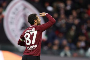 Salernitana Lazio 2 1 decide Candreva