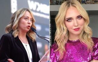 Giorgia Meloni contro Chiara Ferragni Panettoni in beneficenza per gonfiare cachet