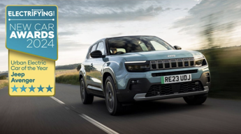 Jeep Avenger conquista il titolo di Urban electric car of the year