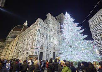 Natale a Firenze con luminarie record