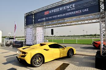 Partita la 1000 Miglia Experience Uae 2023