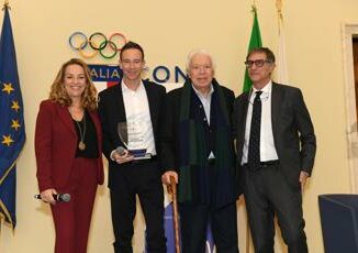 Premi Asi Sport e Cultura Atleta dellanno allItalia di Coppa Davis