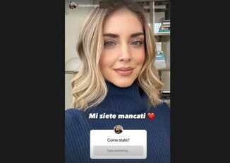 Chiara Ferragni torna su Instagram Mi siente mancati