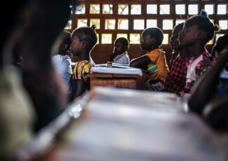 GPE Catch up classes keep students in school in the Central African Republic