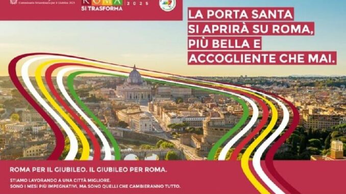 Locandina Giubileo Roma