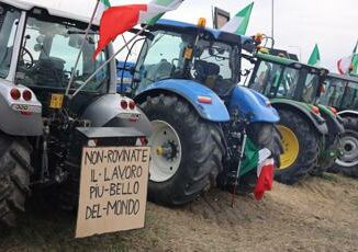 Protesta dei trattori Riscatto Agricolo Non andremo al corteo del 15 febbraio