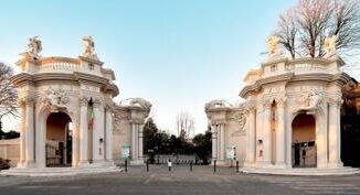 Roma restaurato portale monumentale del Bioparco