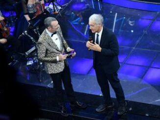 Sanremo 2024 Giletti ritorna in Rai Emozione molto intensa