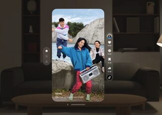 TikTok arriva in realta virtuale su Apple Vision Pro