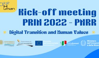 Transizione digitale e valori umani avviato allUniversita del Salento il progetto PRIN 2022 PNRR con un KICK OFF MEETING