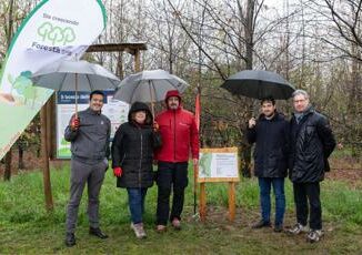 Biodiversity Lab inaugurato laboratorio nel bosco di Giussano