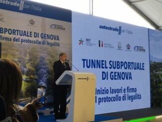 Bucci Soddisfatto per inizio lavori tunnel subportuale Genova