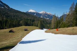 Cambiamento climatico sempre meno neve sulle piste da sci