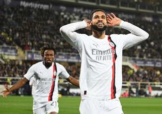 Fiorentina Milan 1 2 vittoria Pioli al Franchi con Loftus Cheek e Leao