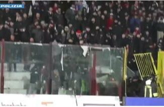 Scontri durante derby Casertana Foggia 14 Daspo per 56 anni totali