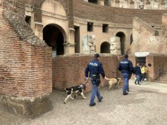 Via Crucis Colosseo blindato cani anti esplosivo e artificieri in campo per i controlli Foto