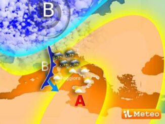 Meteo anticiclone in ritirata da martedi break di temporali con grandine