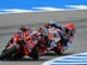 MotoGp Jerez vince Bagnaia dopo duello serrato con Marquez