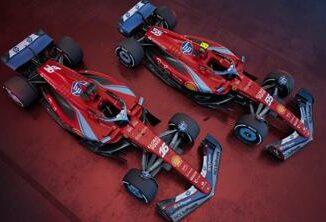 Ferrari svela monoposto rossa e blu per Gp Miami