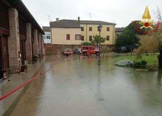 Maltempo in Veneto allagamenti e danni tra Padova e Rovigo