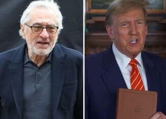 Robert De Niro contro Trump Come Mussolini e Hitler