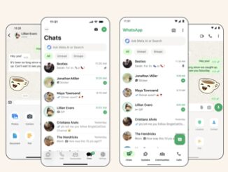 WhatsApp cambia design su iOS e Android le novita