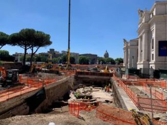 Giubileo reperti archeologici piazza Pia oggi riunione commissione patrimonio culturale