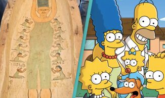 Marge Simpson appare su un sarcofago egizio di tremila anni fa