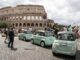 Turismo con Towns of Italy Group alla scoperta di Roma alla guida di Fiat Topolino