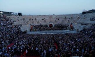 Verona allArena con Muti notte di stelle dellOpera presenti Mattarella e Meloni