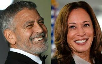 Clooney sostiene Harris e ringrazia Biden Ha salvato di nuovo la democrazia