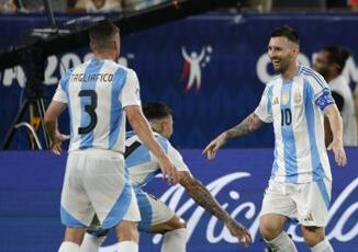 Coppa America Argentina batte Canada 2 0 e va in finale