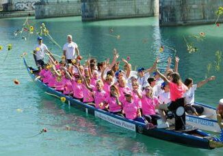 Tumori Cardiobreast Dragon Boat riparte da Roma la gara delle pagaiatrici in rosa