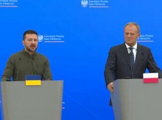 Ucraina Polonia potra abbattere missili Russia accordo Zelensky Tusk