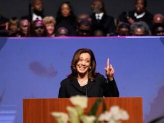 Elezioni Usa e ufficiale Kamala Harris e la candidata Dem. Lei Un onore