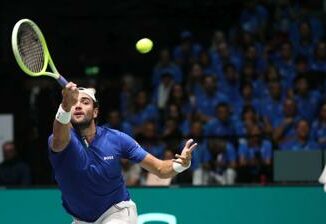 Coppa Davis Berrettini batte Van de Zanschulp e Italia Olanda 1 0