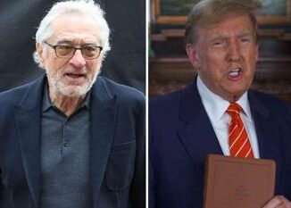 De Niro contro Trump Un idiota pensa di essere un gangster