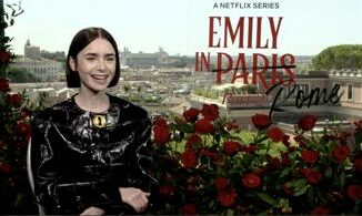 Emily in Paris sbarca a Roma. Lily Collins Girare qui mi ha fatto sentire a casa