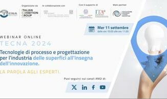 Tecna 2024 Webinar Tecnologie di processo e progettazione per lindustria delle superfici