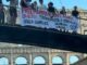 Terrorista e Israele blitz Collettivi al Colosseo a sostegno palestinesi arrestati