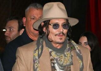 Che tempo che fa Johnny Depp ospite di Fabio Fazio