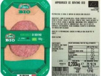 Hamburger bovino bio richiamati per rischio salmonella i lotti interessati