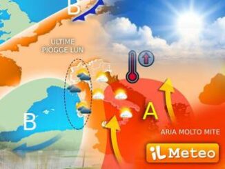 Maltempo stop alle piogge tornano sole e temperature sopra la media