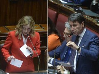 Meloni contro il M5S Se devo farmi spiegare le cose da voi mi dimetto. E Conte attacca