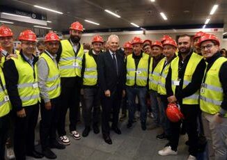 Trasporti Salini Webuild Inaugurazione metro M4 celebrazione lavoro italiano